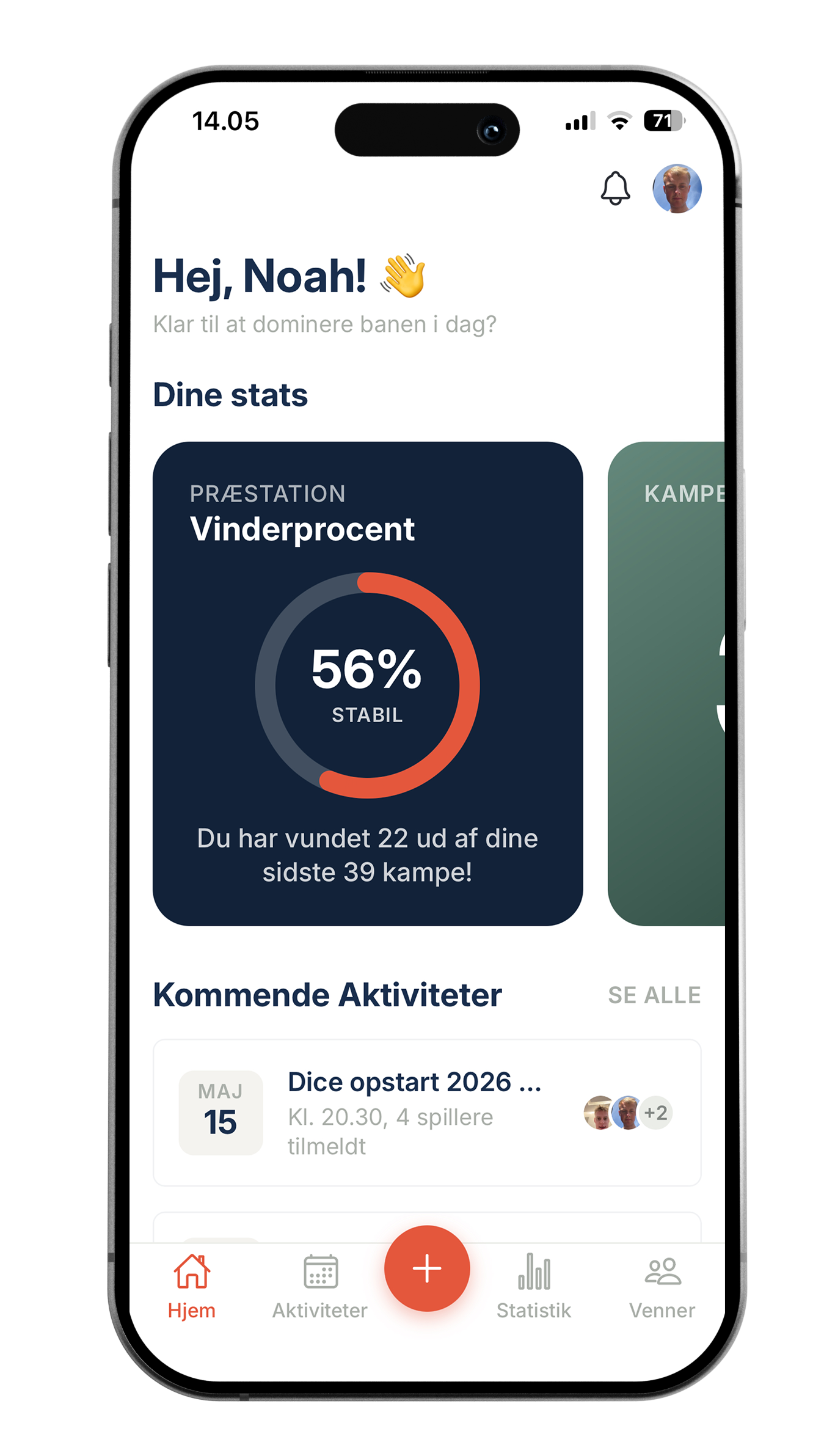 StatX app on iPhone